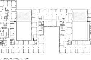  Grundriss 2. Obergeschoss, M 1 : 1 000 