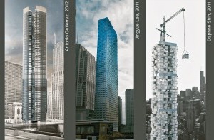  Im Entwurfsstudio „Triple-Zero-Highrise“ entwickeln Studierende des IIT einen 300 m hohen Wohnturm. Mit Hilfe innovativer Fassadentechnologie soll der Energieverbrauch minimiert und über die Integration von Energieerzeugern ein positiver Energiehaushalt erreicht werden. Durch gezielte Tragwerksoptimierung wird eine Reduktion der in der Struktur inhärenten grauen Energie angestrebt 