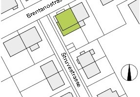  Lageplan M 1 : 1 750 