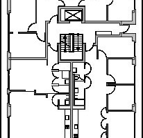  3. Obergeschoss, M 1 : 500 