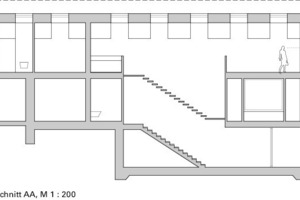  Schnitt AA, M 1 : 200 