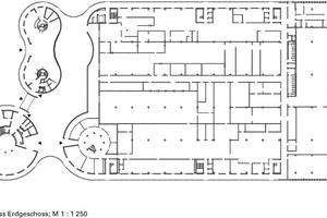  Grundriss, M 1 : 1 250 