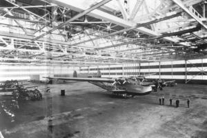  Glenn L. Martin, Flugzeughalle, 1937, in: Architectural Forum, August 1938 
