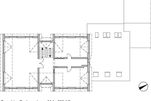  Grundriss Dachgeschoss, M 1 : 333 1/3 