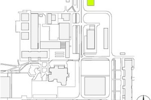  Lageplan, M 1 : 7 500 