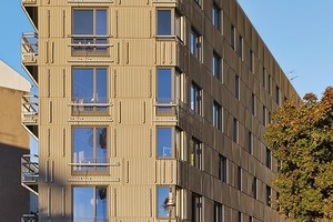  Feste Spielregeln auch bei der Fassade: nur drei verschiedene Fens-terformate, keine bodengleichen Fenster 