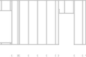  Abb. 6: Elementplan für einen Wandaufbau 