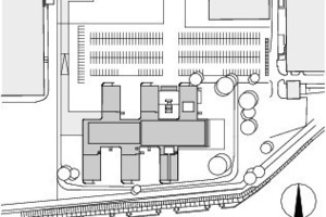  Lageplan, M 1 : 5 000 