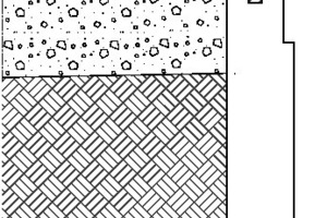  Regeldetail Abschlussstein, M 1 : 20 