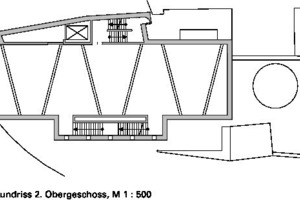  Grundriss 2. Obergeschoss, M 1 : 500 