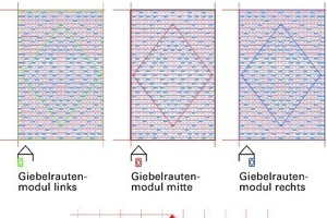  Giebelansicht Turm, M 1 : 750 