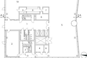  Grundriss Erdgeschoss, M 1 : 500 