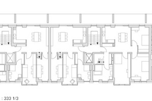  Grundriss 4. OG,  M 1 : 333 1/3 