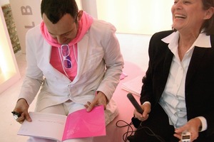  Karim Rashid und Petra Lasar 