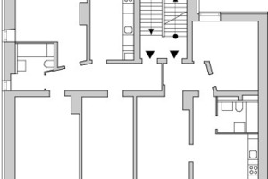  Grundriss Ebene 1-3, M 1 : 250 