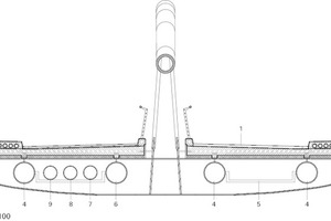  Fischbauchträger, M 1 : 100 