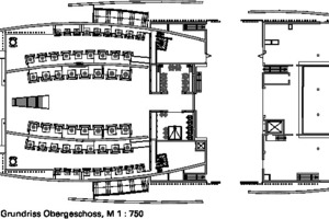  Grundriss Mezza, M 1 : 750 