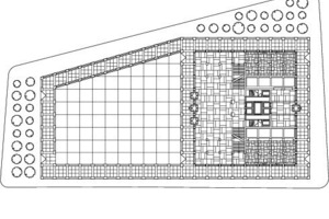  Grundriss EG, Museum, M 1 : 1 500 