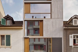  In der Reihe wirkt der Neubau wie ein Turm zum Wohnen 