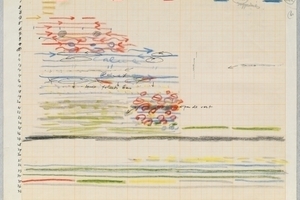  Iannis Xenakis: Studie für das Polytope in Montreal (Licht-Partitur), ca. 1966 