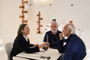  Ross Lovegrove (rechts) im Gespräch mit Petra Lasar 