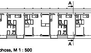  Grundriss Erdgeschoss, M 1 : 500 