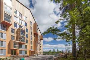  Innovativer Holzbau: Wohngebäude in Puukuokka in Finnland 