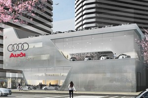  Corporate Architecture für Audi in Tokio 