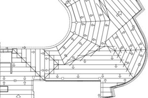  Ausschnitt Gefälleplan, M 1 : 400 