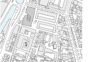  Lageplan, M 1:3500 