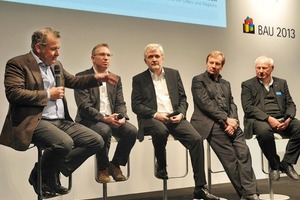  v. l.: Stefan Behnisch, Thomas Auer, Michael Frielinghaus, Manfred Hegger, Gerhard Hausladen 