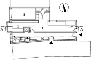  Grundriss Erdgeschoss, M 1 : 333 1/3 