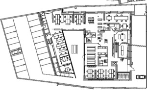  Grundriss Gartengeschoss , M 1 : 500 