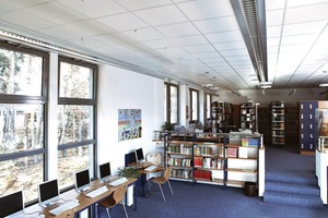  Bibliothek Heinrich-Heine Gymnasium, Kaiserslautern: Räume wie Klassenzimmer, Seminarräume und Hörsäle gehören zur Raumgruppe A 