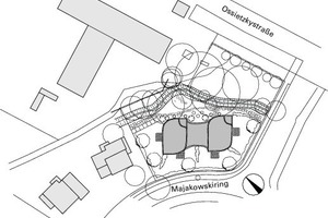  Lageplan, M 1 : 1750 