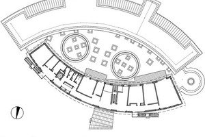  Grundriss 1. Obergeschoss, M 1 : 750 