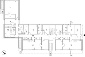  Grundriss Erdgeschoss M 1 : 400, Kita Niddaforscher 