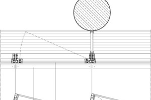  Fassadendetail Grundriss, M 1 : 25 