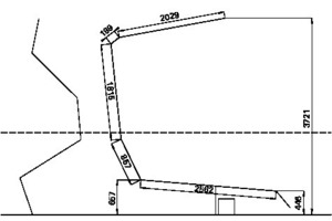  Schnitt 2, M 1 : 75 