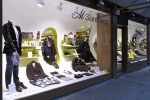 Schaufenster der Boutique Sandberg 