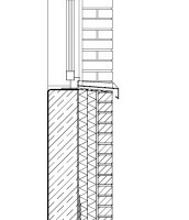  Schnitt Nordfassade, M 1 : 50 