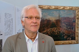  Prof. Dr. M. Norbert Fisch, TU Braunschweig„Ein guter Bauherr, der bis zum späteren ­Betrieb eines Gebäudes bei der Stange bleibt, ist die Grundvoraussetzung für ein innovatives Projekt wie z. B. das EnergiePLUS Gebäude in Frank­furt. Dazu benötigt man natürlich einen Architekten, der auf Augen­höhe mit dem In­gen­ieur ein Projekt entwickelt.“  