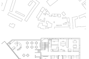  Lageplan / Grundriss EG, o. M. 