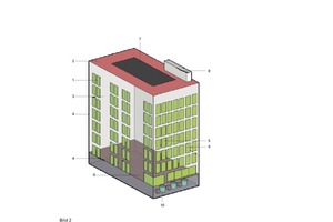  Schematische Darstellung der wesentlichen Komponentender Referenzausführung für Nichtwohngebäude 