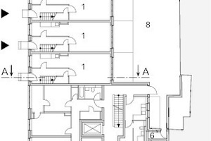  Grundriss Erdgeschoss, M 1 : 500 