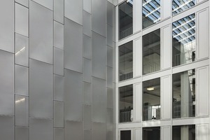  Ein integrales Energiekonzept, das drei Prinzipien folgt: 1. möglichst wenige technische Installationen und Betriebskosten, 2. innovative Wärmerück-gewinnung, 3. natürliche und nutzerbestimmte Lüftung und Kühlung 