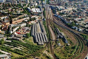  Blick von Norden auf das Planungsgebiet in Altona 