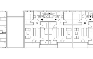  Grundriss Regelgeschoss, M 1 : 500 