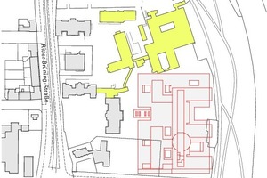  Lageplan BA I, Bestand und Neubau, M 1 : 4000 