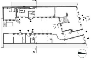  Grundriss Erdgeschoss, M 1 : 750 